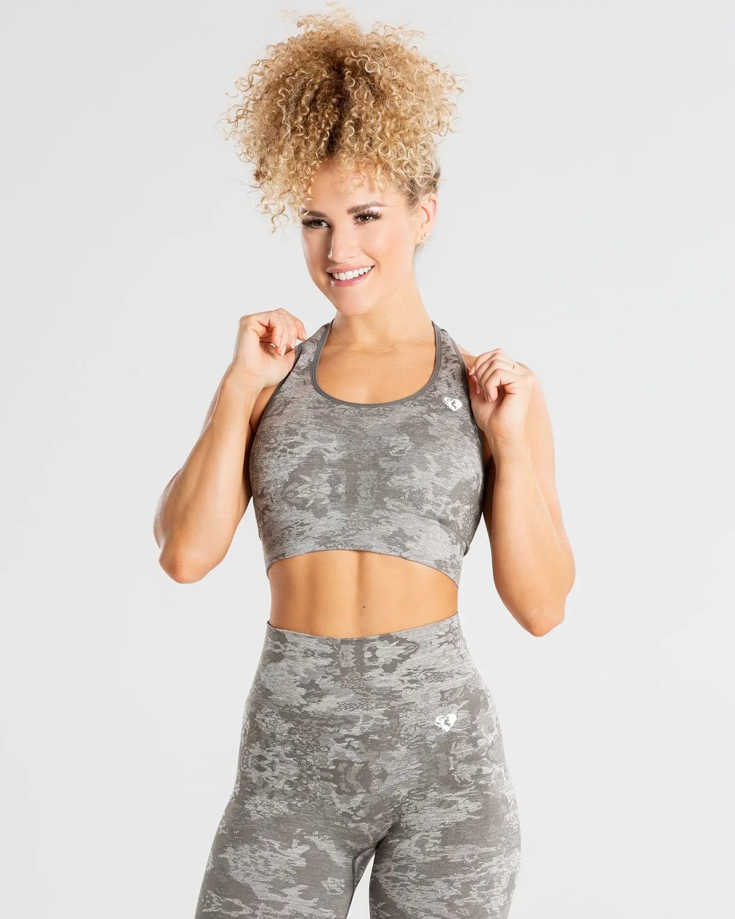 Camo Seamless Sports Bra | Green WOMEN'S BEST