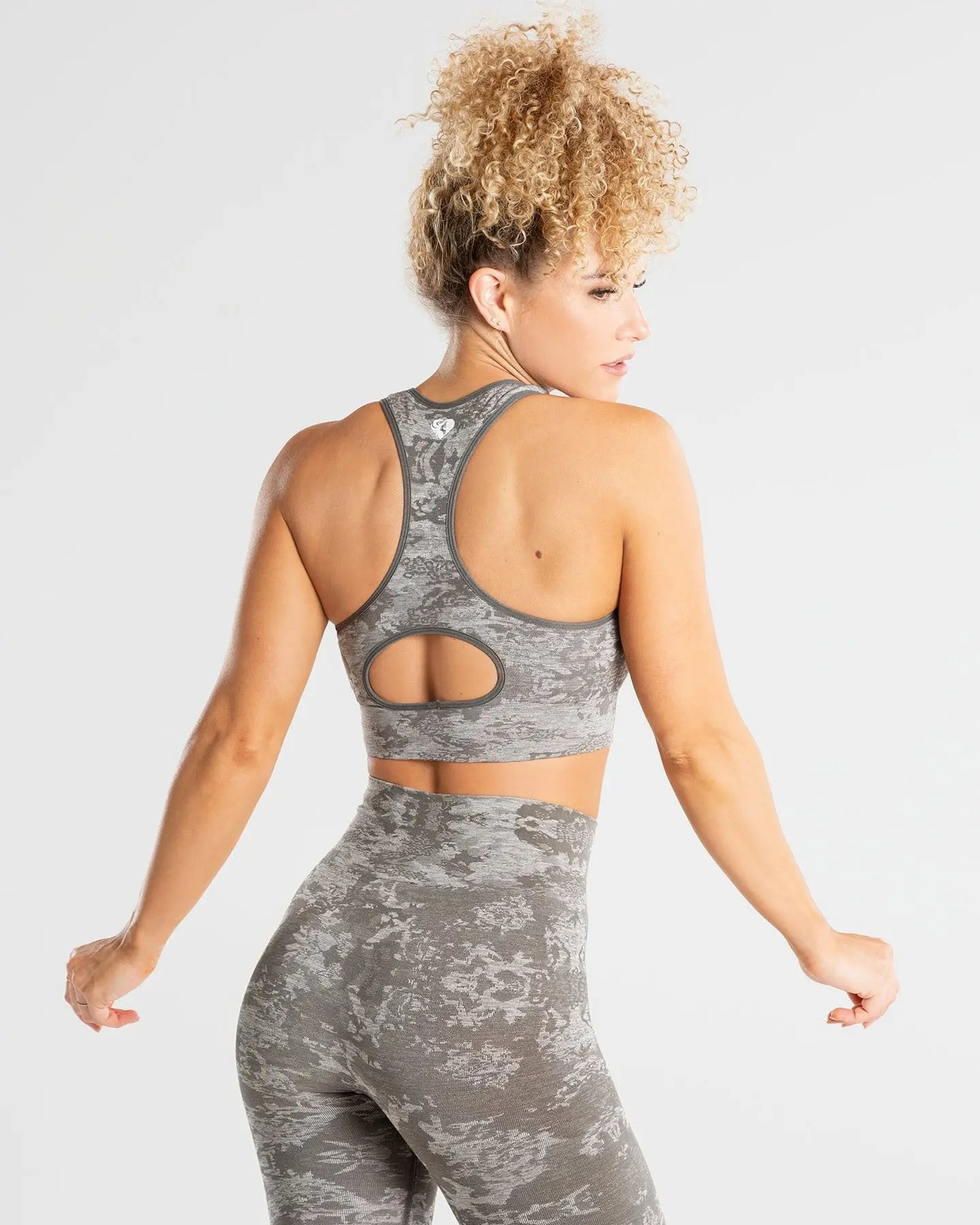 Camo Seamless Sports Bra | Green WOMEN'S BEST