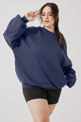 Cloud Crewneck Sweater - Academic Navy POPFLEX®