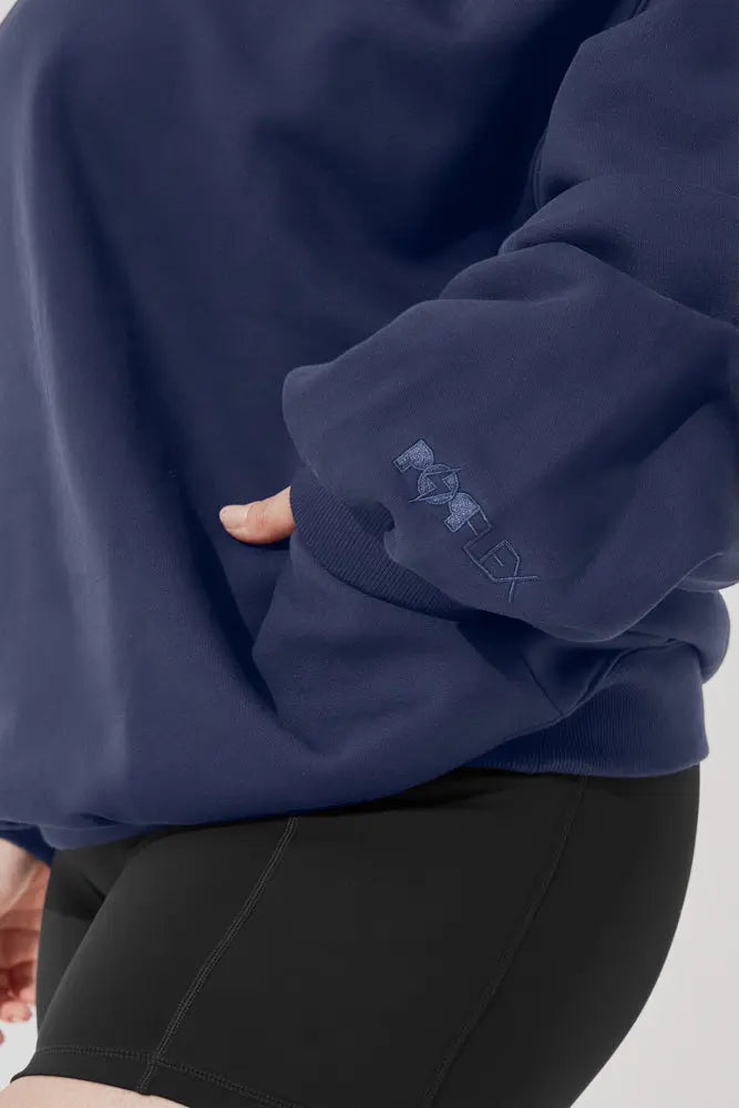 Cloud Crewneck Sweater - Academic Navy POPFLEX®