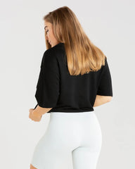 Power Crop Top | Black WOMEN'S BEST