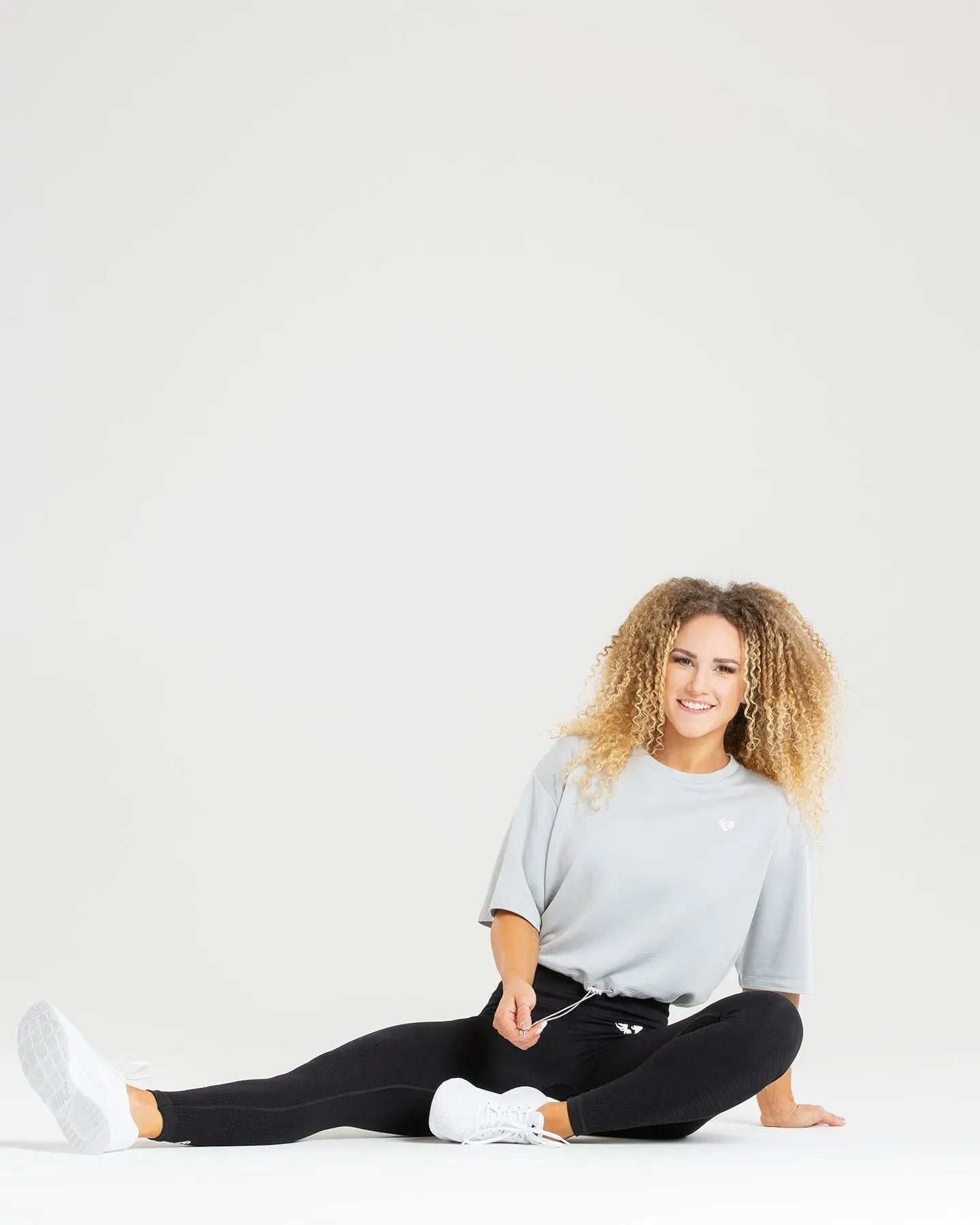 Power Crop Top | Mist Grey WOMEN'S BEST