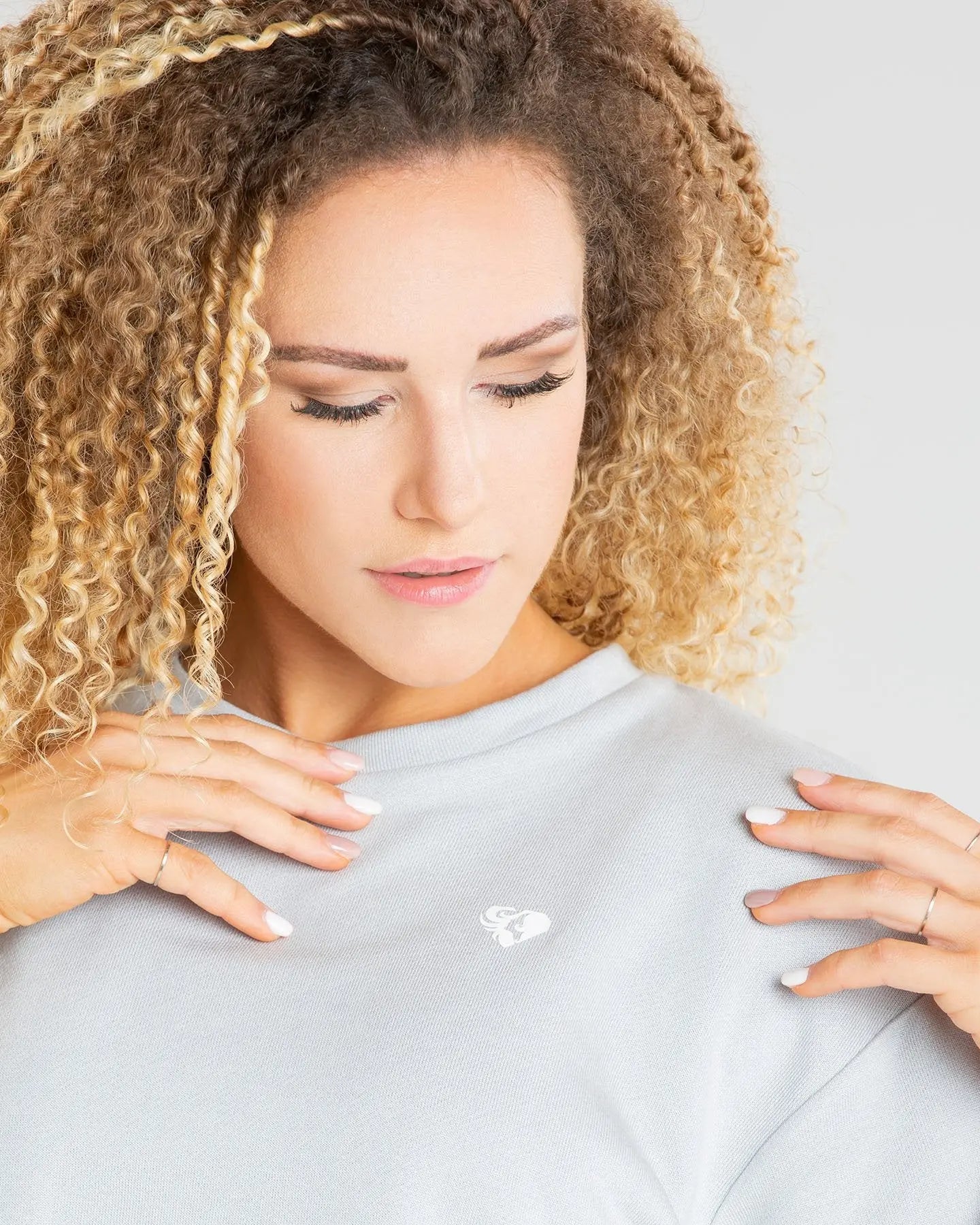 Power Crop Top | Mist Grey WOMEN'S BEST