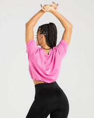 Power Crop Top | Phlox Pink WOMEN'S BEST