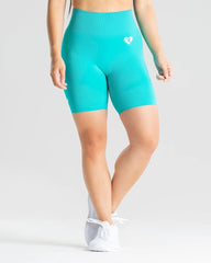 Power Seamless Cycling Shorts | Ceramic Turquoise WOMEN'S BEST