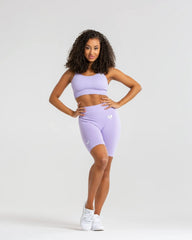 Power Seamless Cycling Shorts | Lilac WOMEN'S BEST