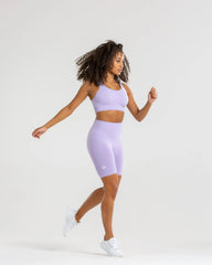 Power Seamless Cycling Shorts | Lilac WOMEN'S BEST