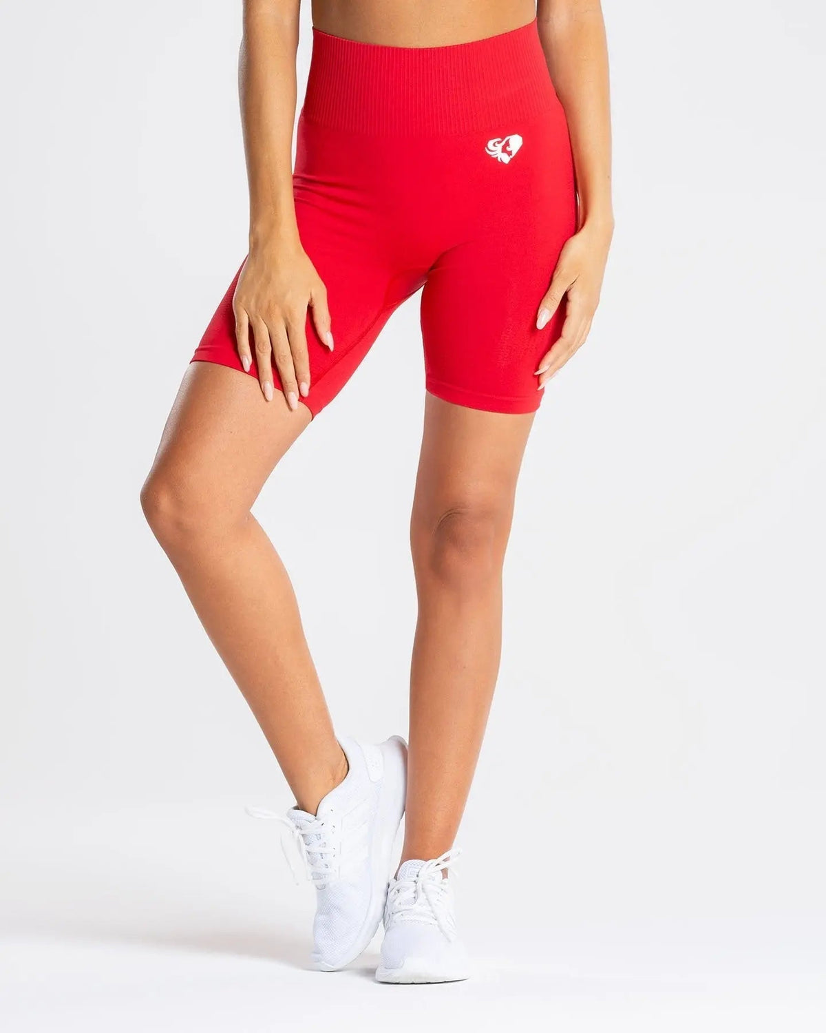 Power Seamless Cycling Shorts | Red WOMEN'S BEST