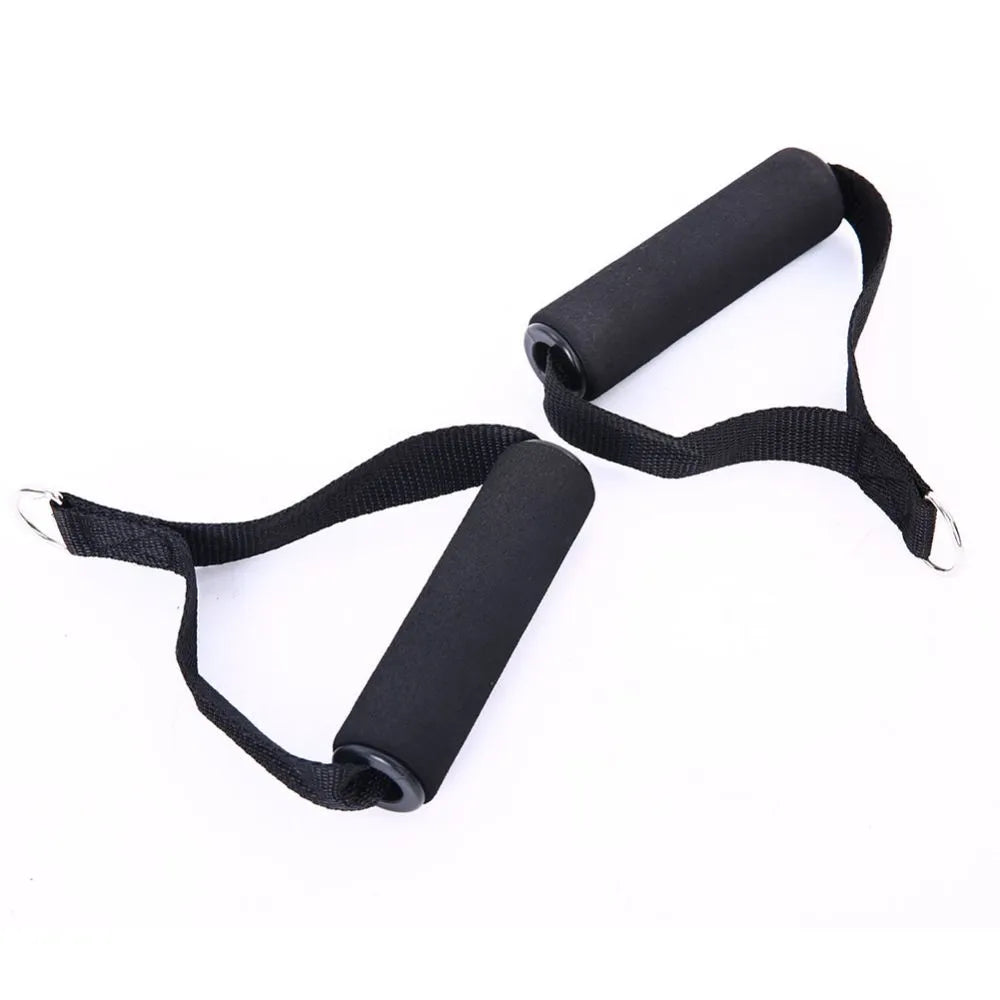11 Piece Resistance Band Set Flamin' Fitness