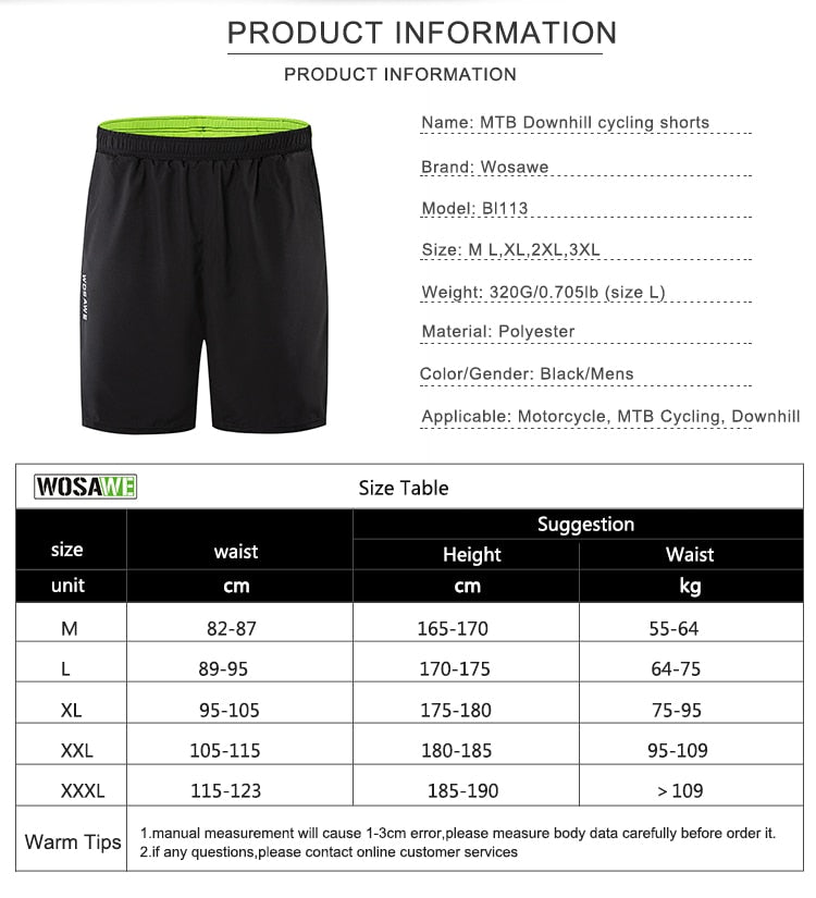 Men's Gel Padded Cycling Shorts Gym Gear Guys