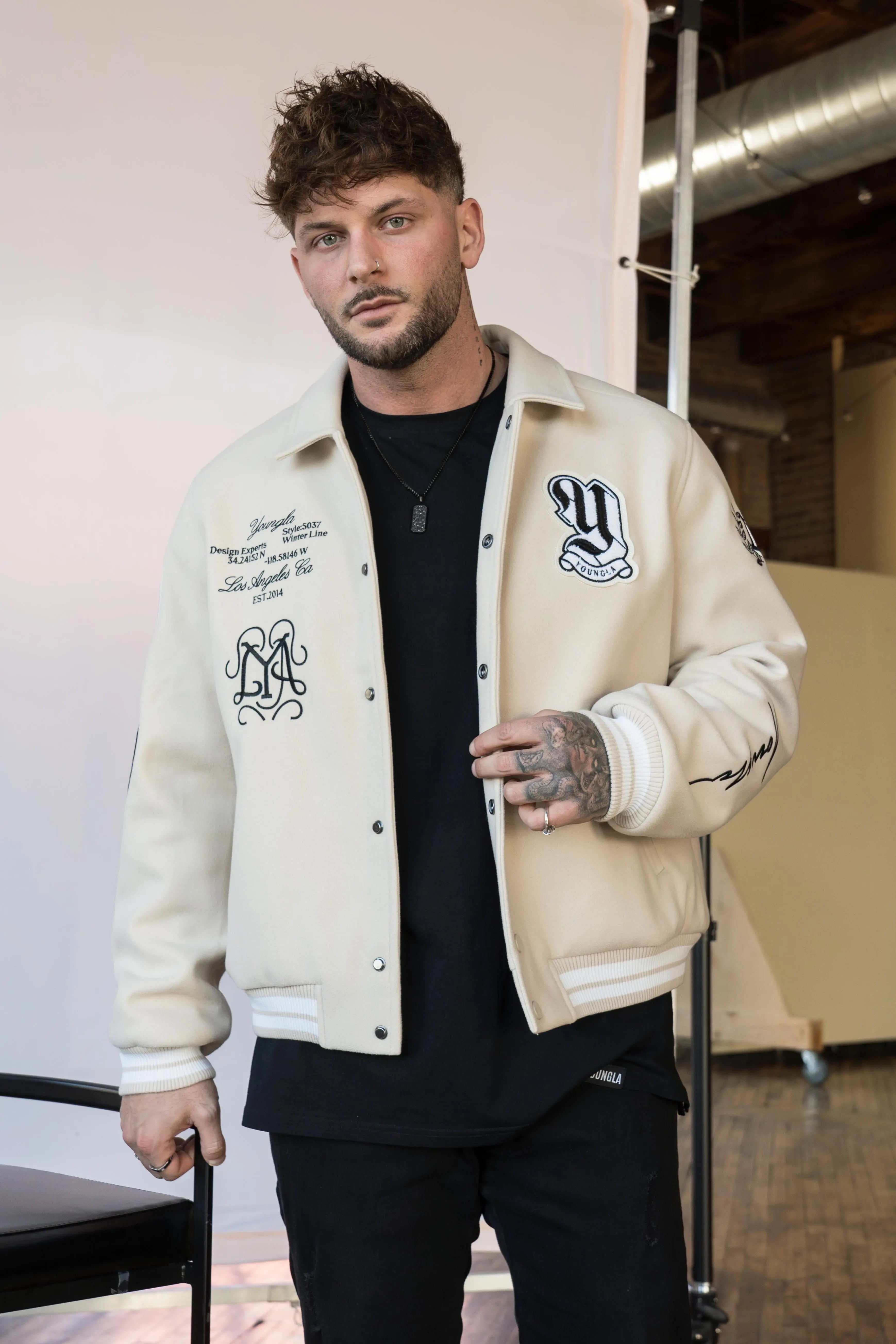 569 - Ace of Spade Letterman Bincheto