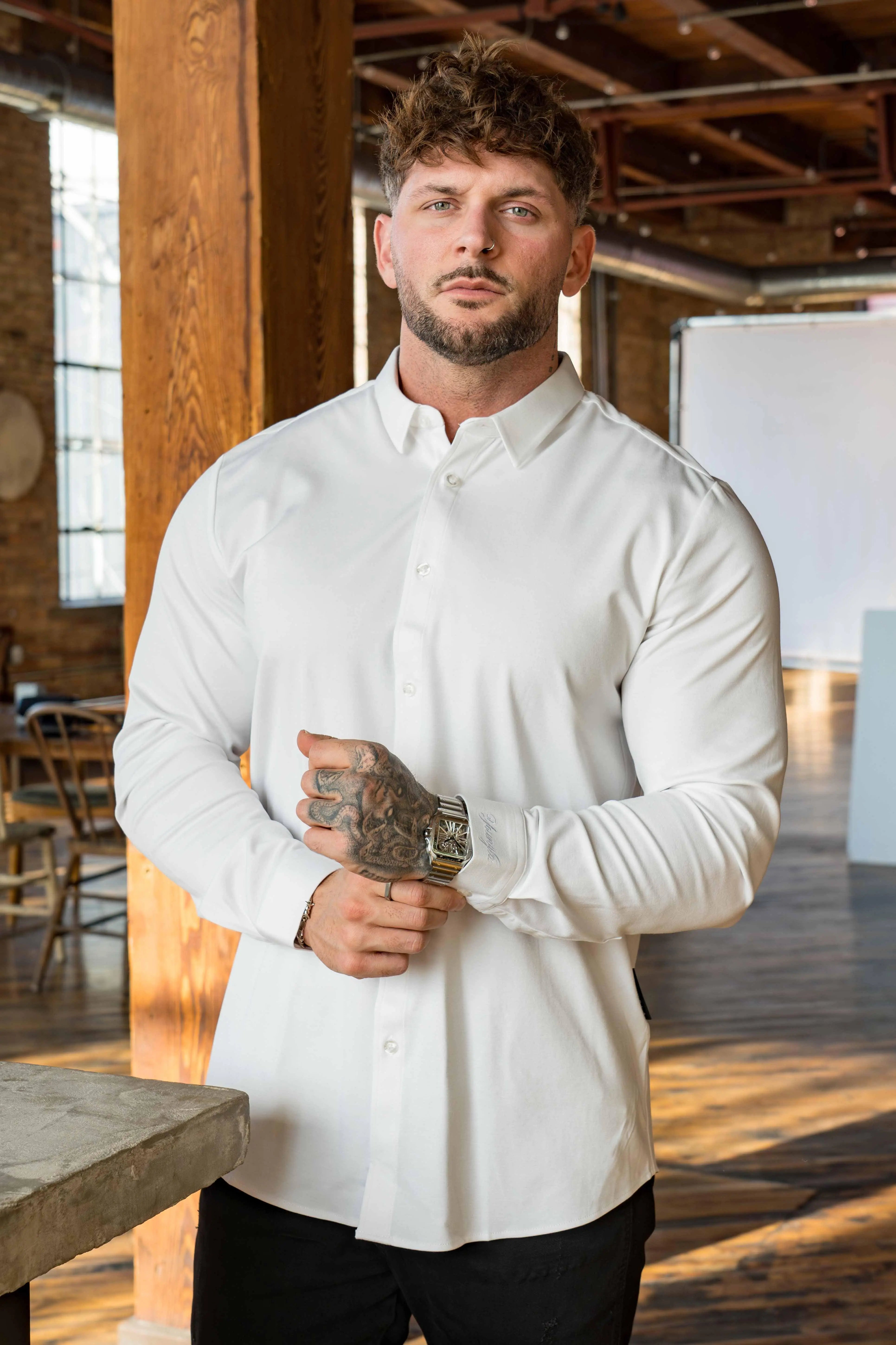 803 - Formal Dress Shirts Sony