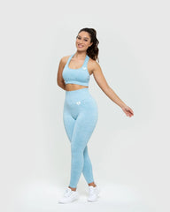 Move Seamless Sports Bra | Blue Marl WOMEN'S BEST