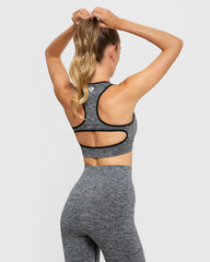 Move Seamless Sports Bra | Grey Marl WOMEN'S BEST