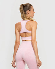 Move Seamless Sports Bra | Light Pink Marl WOMEN'S BEST
