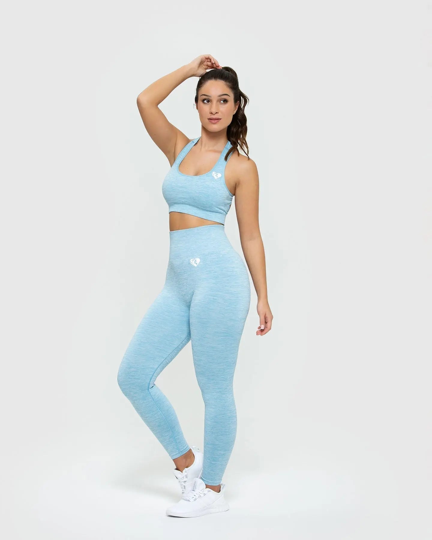Move Seamless Leggings | Blue Marl WOMEN'S BEST
