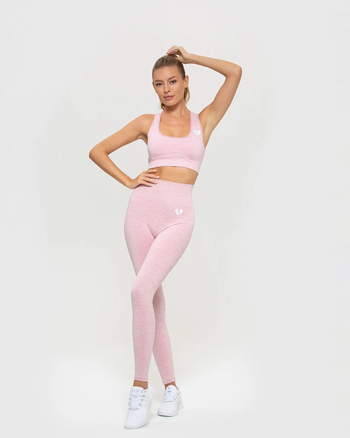 Move Seamless Leggings | Light Pink Marl WOMEN'S BEST