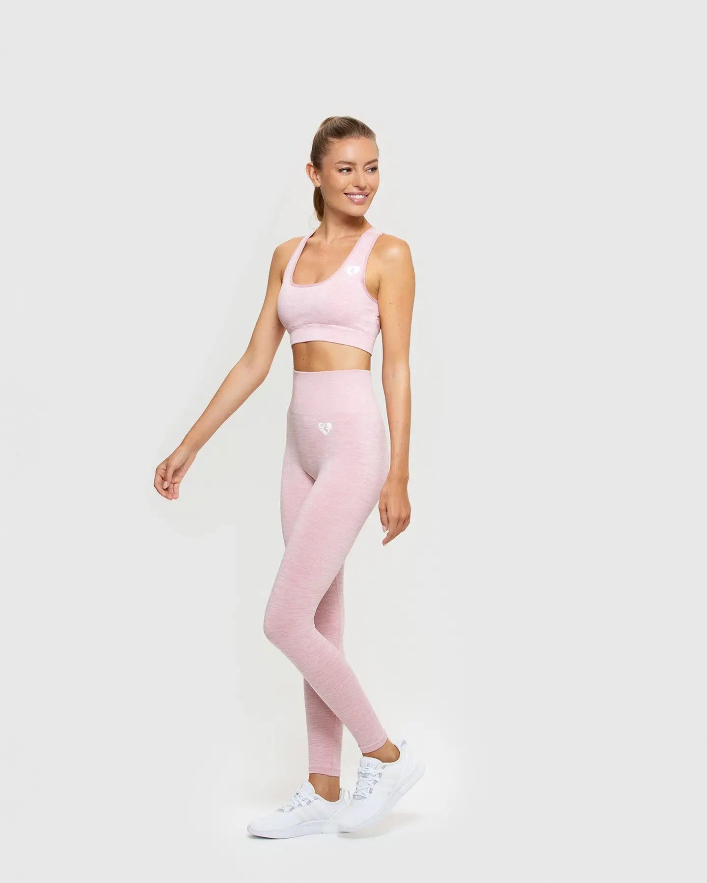 Move Seamless Leggings | Light Pink Marl WOMEN'S BEST