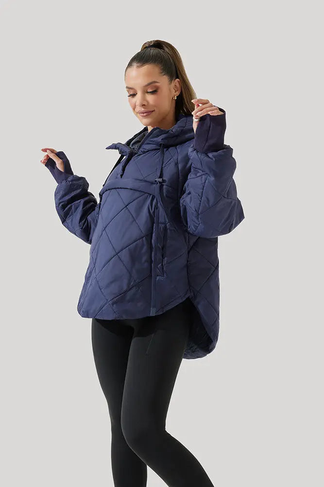 Pillow Packable Puffer Jacket - Peacoat Navy POPFLEX®