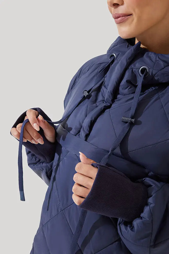 Pillow Packable Puffer Jacket - Peacoat Navy POPFLEX®