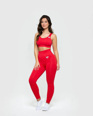 Power Seamless Sports Bra | Red WOMEN'S BEST