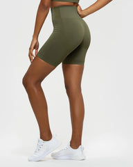 Power Seamless Cycling Shorts | Khaki WOMEN'S BEST