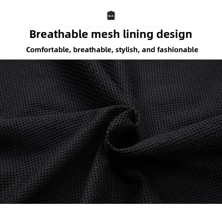 Spring Hot Sale Of The Season Men's Sporty Casual Jacket Stand Collar Windproof Polyester Long Sleeve Zipper Closure Striped...