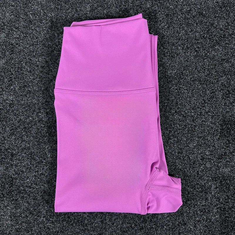 Women's sports high waisted yoga pants with quick drying and breathable hidden pockets for fitness, running, cycling, yoga pants