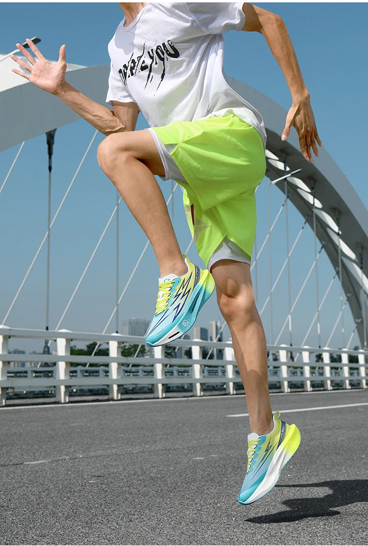 حذاء جري 5.0 MIX مصنوع من ألواح الكربون للرجال والنساء، مناسب لسباقات الماراثون، يتميز بثباته وامتصاصه للصدمات، مناسب للتدريب