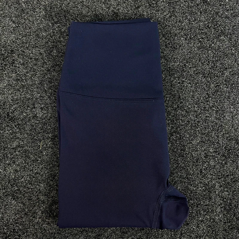 Women's sports high waisted yoga pants with quick drying and breathable hidden pockets for fitness, running, cycling, yoga pants