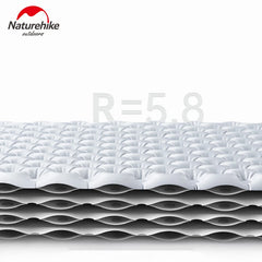 Naturehike Camping Mat 5.8 High R-value Mat Inflatable Sleeping Pad Lightweight Air Mattress 20D Nylon TPU Beach Portable Mats