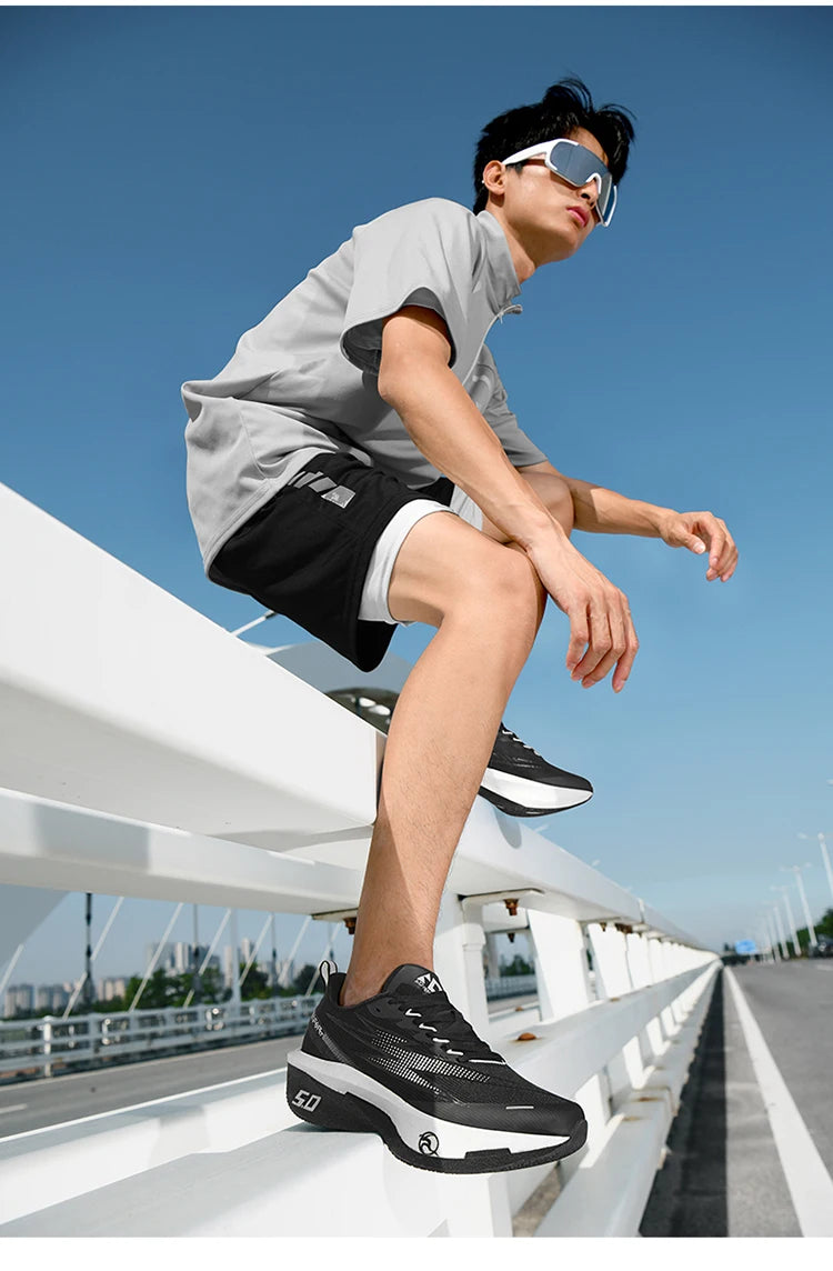 حذاء جري 5.0 MIX مصنوع من ألواح الكربون للرجال والنساء، مناسب لسباقات الماراثون، يتميز بثباته وامتصاصه للصدمات، مناسب للتدريب