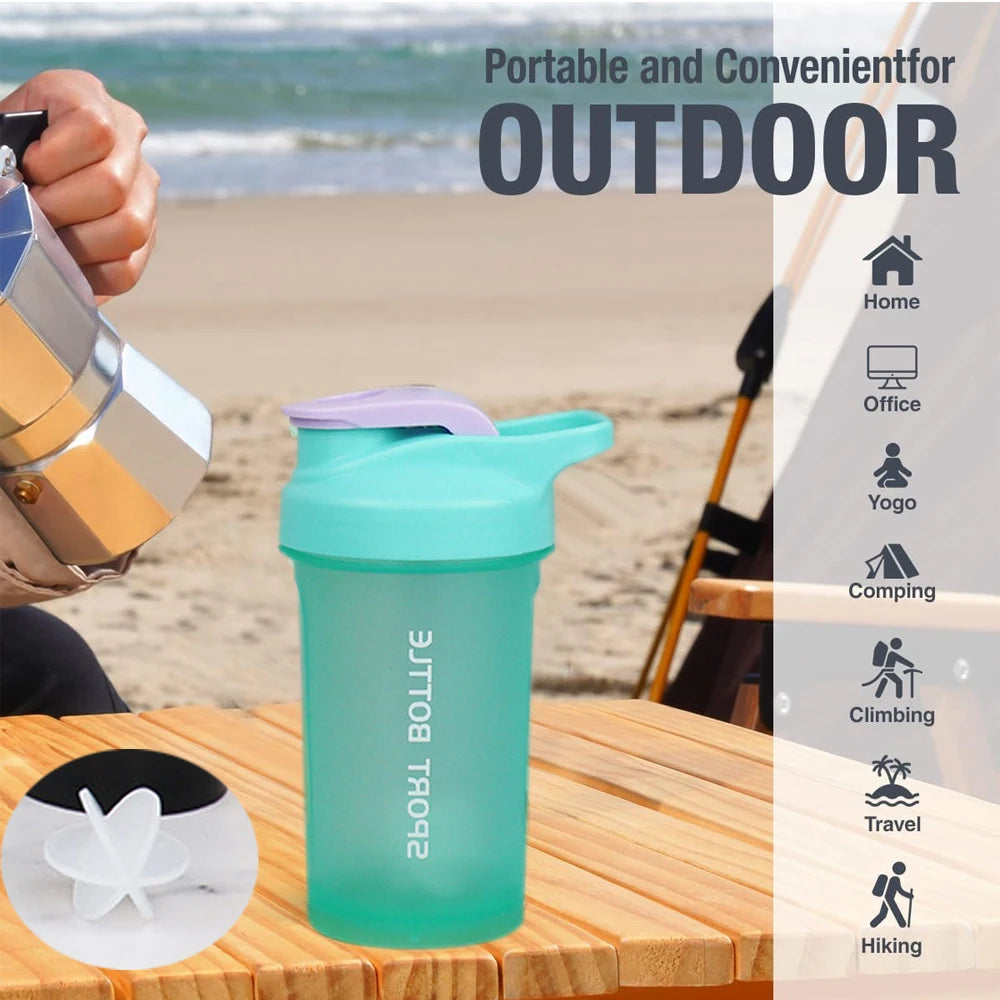 300ml Best Shaker Cup, Protein Sports Shaker Cup Tritan Material, with Plastic Ball Drink Cup Suitable for Sports and Fitness