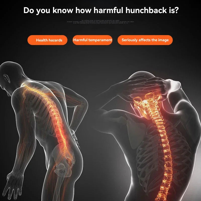 Back Brace Posture Corrector Belt for Women & Men Back Lumbar Support Adjustable Shoulder Posture Support for Improve Scoliosis