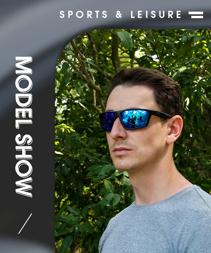 Kapvoe Polarized Cycling Sunglasses Cycling Glasses Man Women UV400 Bike Goggles Rode Fishing Sports Eyewear Outdoor MTB Bicycle