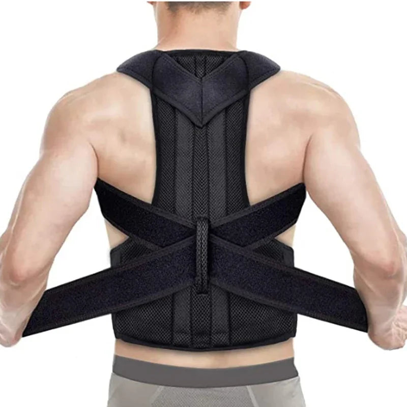 Back Brace Posture Corrector Belt for Women & Men Back Lumbar Support Adjustable Shoulder Posture Support for Improve Scoliosis