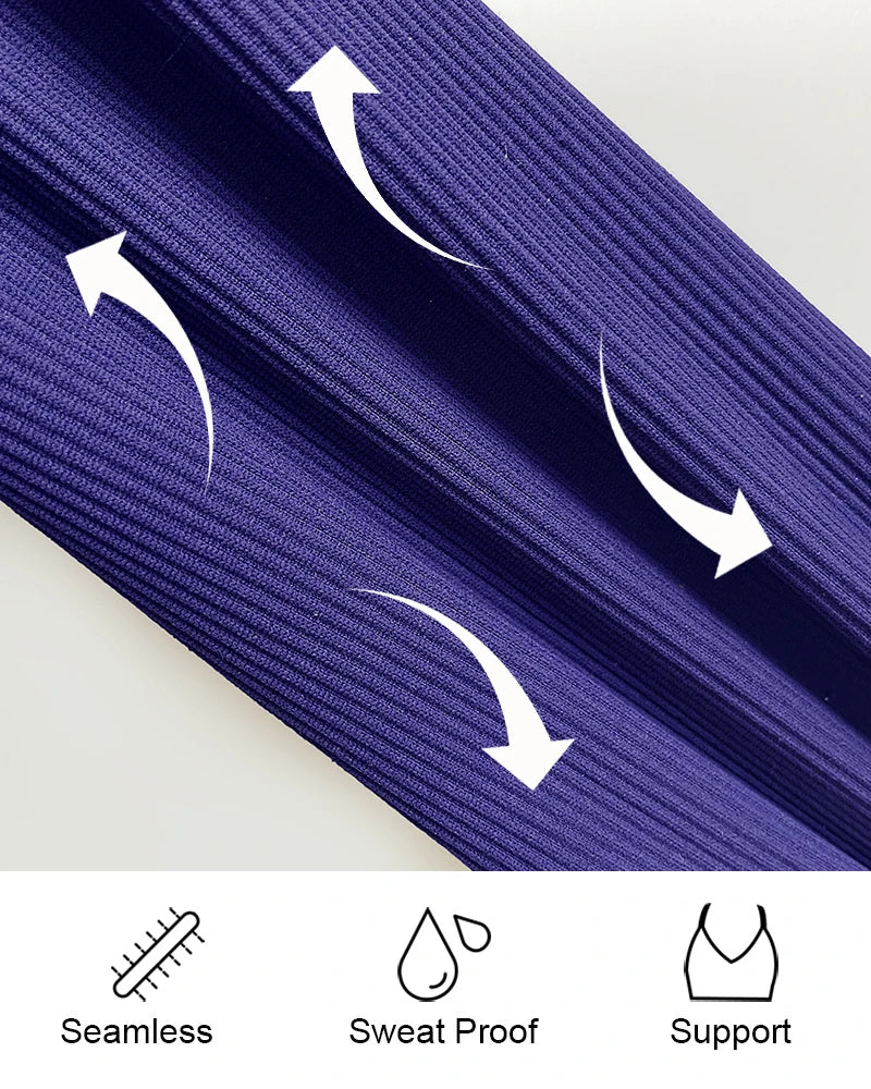 One Shoulder Cut Out Back Sports Bra Women Breathable Running Yoga Crop Top