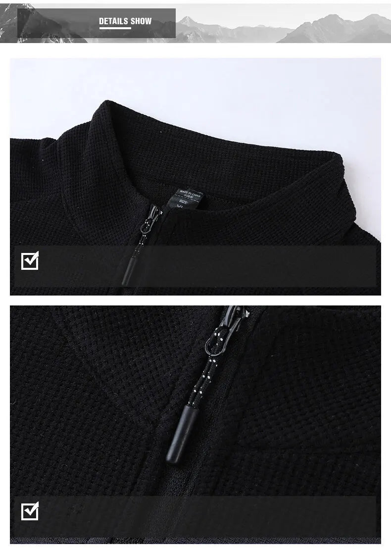 Running Long Sleeve T-shirt Reflective Men Sportswear Breathable Black Coat Gym Jogging Male Gym Fitness Spring Autumn Clothing