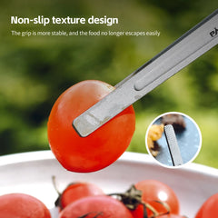 PACOONE Camping Titanium Tea Cup Clip Outdoor Ultralight Steak Lid Barbecue Antiscalding Tea Tweezer Tableware Toast Tongs