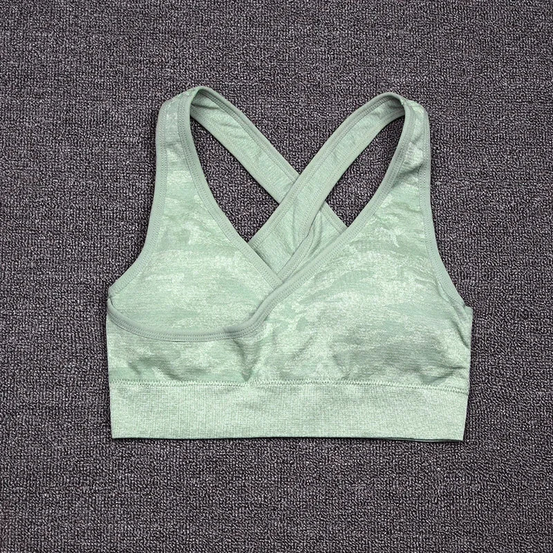 Tie Dyeing Seamless Yoga Set Gym Fitness Two Piece Set Women Clothing Sexy Back Crop Top High Waist Workout Leggings Sportswear