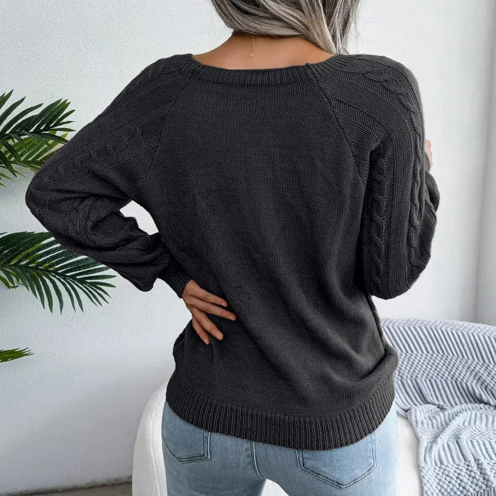 CLOUDTEK™ Cable Knitted Sweater Modavivo