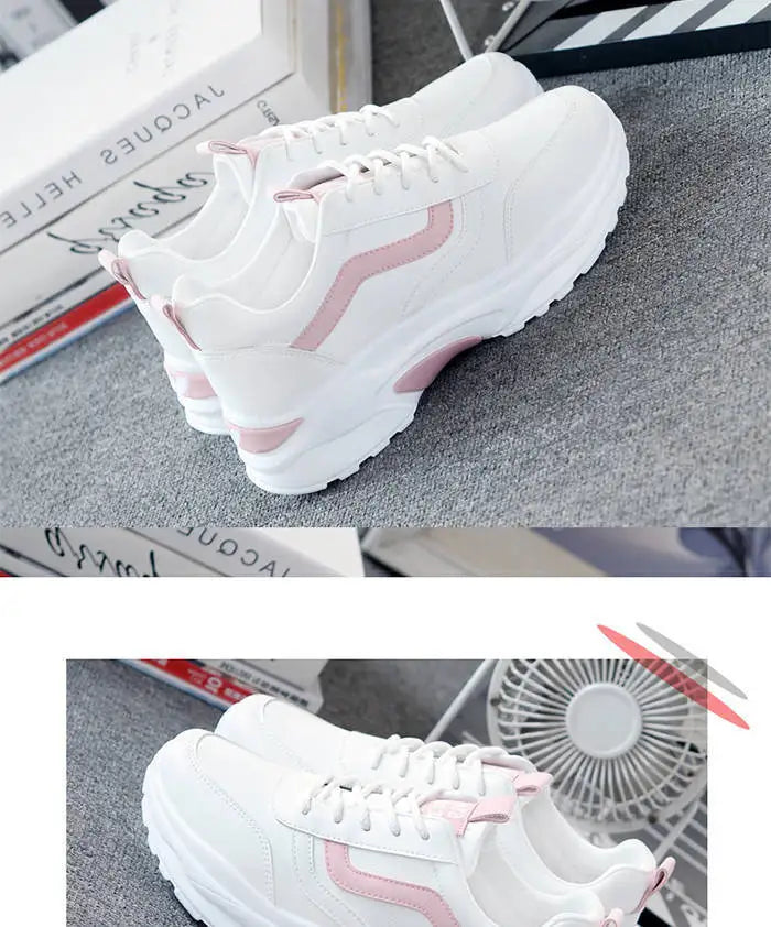 spring autumn Casual Zapatos Mujer Shoes Comfortable Breathable Mesh Sneakers Womens's Flat White Sneakers Vulcanized designer