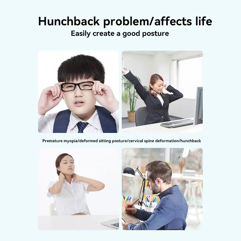 Back Brace Posture Corrector Belt for Women & Men Back Lumbar Support Adjustable Shoulder Posture Support for Improve Scoliosis