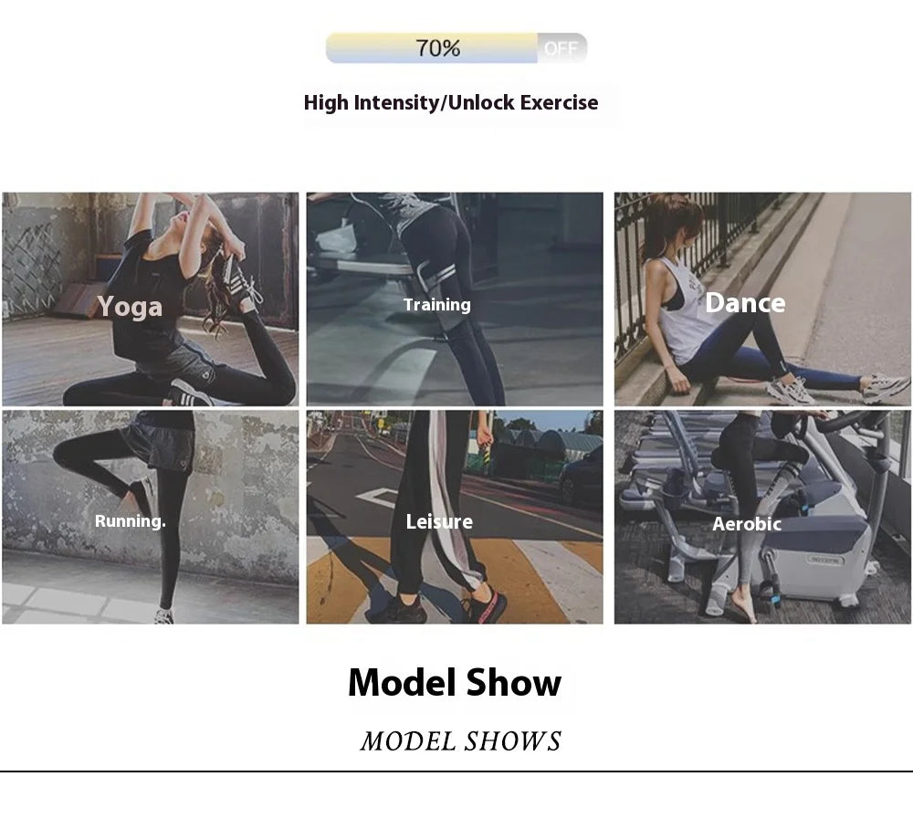 High Waisted Seamless Yoga Pants Butt Lifting Booty Sculpting Gym Leggings with Side Pockets Sexy Workout Tights for Women