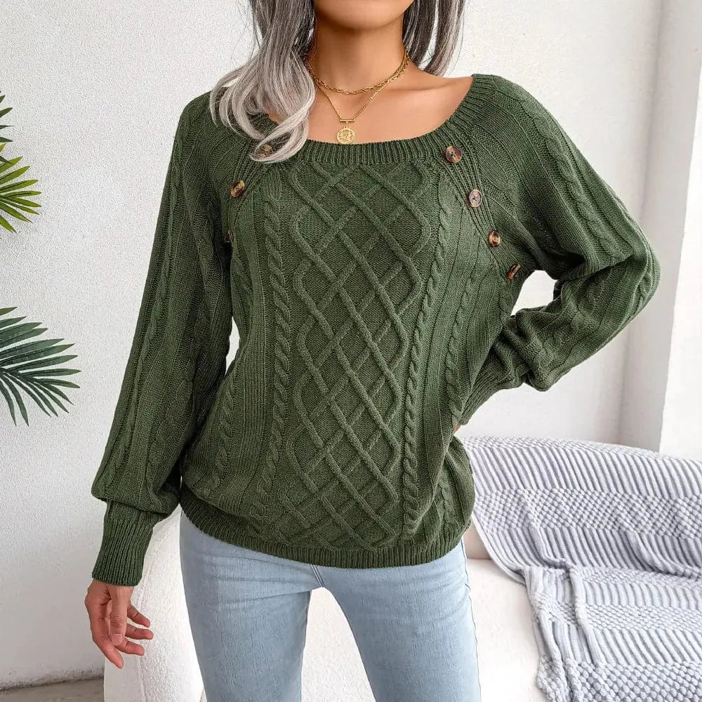 CLOUDTEK™ Cable Knitted Sweater Modavivo