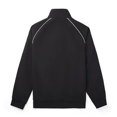 Spring Hot Sale Of The Season Men's Sporty Casual Jacket Stand Collar Windproof Polyester Long Sleeve Zipper Closure Striped...