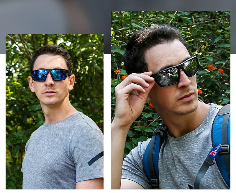 Kapvoe Polarized Cycling Sunglasses Cycling Glasses Man Women UV400 Bike Goggles Rode Fishing Sports Eyewear Outdoor MTB Bicycle