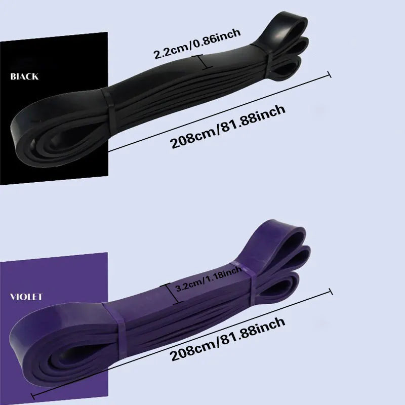 قطعة واحدة من شريط مطاطي من اللاتكس، شريط سحب للياقة البدنية، شريط مقاومة للتمرين، حبل شد، شريط شد، حبل سحب من مادة TPE