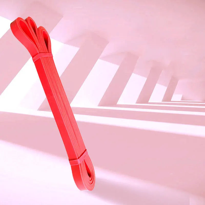 قطعة واحدة من شريط مطاطي من اللاتكس، شريط سحب للياقة البدنية، شريط مقاومة للتمرين، حبل شد، شريط شد، حبل سحب من مادة TPE