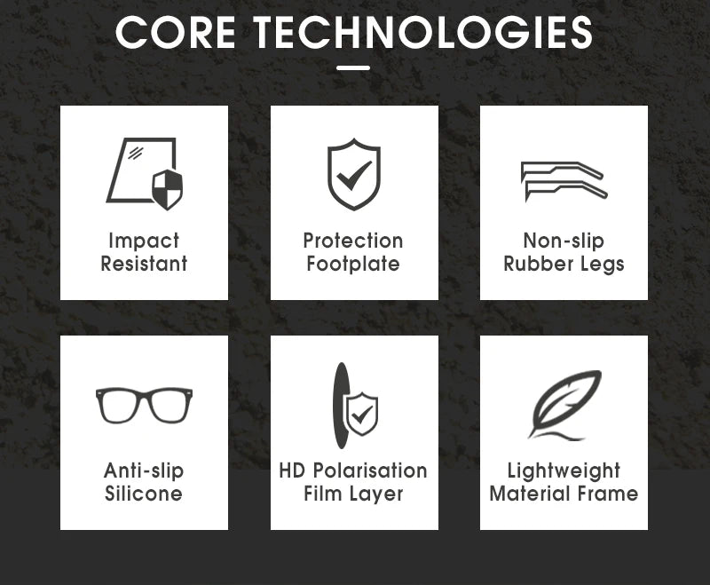 Kapvoe Polarized Fashion Sunglasses Outdoor Sports Uv400 Glasses Camping Fishing Goggles Hiking Running Glasses for Men Cycl